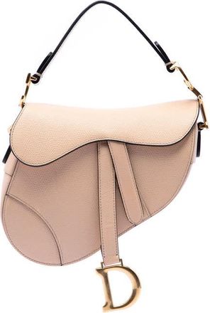 Dior Pre-owned Dior Mini Grained Calfskin Saddle Bag Ladies 638QLCJ4X8CZL1PQ