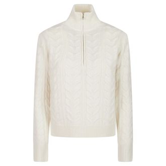 Max Mara Max Mara Truien - Dames - Truien - Wit - Maat: L Kasjmier