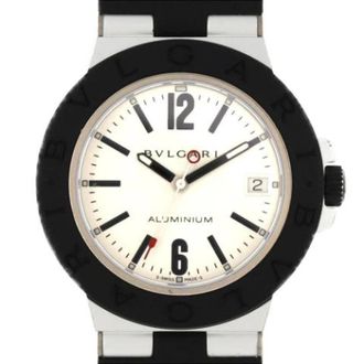 Bulgari Pre-owned Vintage Polshorloge - Heren - Pre-owned - Wit - Maat: ONE Size