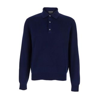 Tom Ford Hombre, Camisetas, Azul, Talla: M
