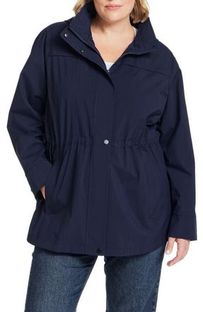 Gallery Packable Water Resistant Jacket in Navy at Nordstrom, Size 1 X