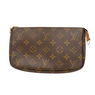 Louis Vuitton Pre-owned Clutches, female, Brown, Size: ONE SIZE Pre-owned Pouch