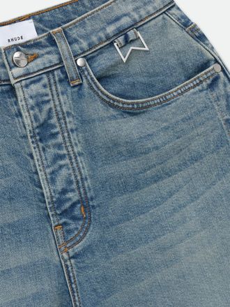 Rhude Straight-Leg Denim Jeans