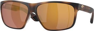 Costa 6S9128 Trades Polarized 912806 Mens Sunglasses Tortoiseshell Size 60
