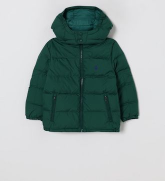 Polo Ralph Lauren Piumino con logo e cappuccio Polo Ralph Lauren