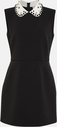 Red Valentino Miniabito in cady con decorazione