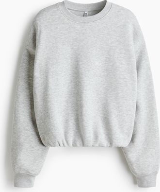H&M Oversized Sweatshirt - Grau