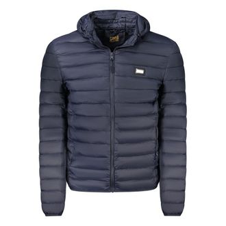 Cavalli Blu Polyester Heren Lichtjas