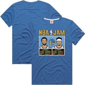 Homage Mens Homage Stephen Curry & Seth Curry Royal Golden State Warriors NBA Jam Tri-Blend T-Shirt at Nordstrom, Size Medium