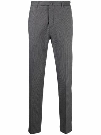 Incotex mid-rise slim-fit chinos - Grey
