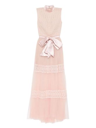 Saiid Kobeisy lace dress - Pink