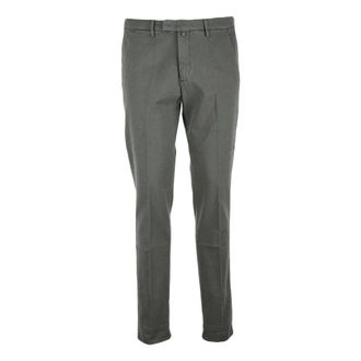 BRIGLIA 1949 Chinos, male, Green, Size: W47 Pantalone