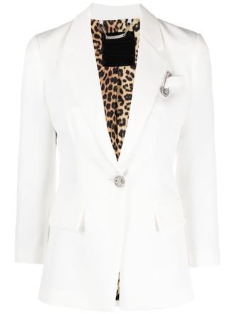 Philipp Plein Blazer con decorazione - Bianco