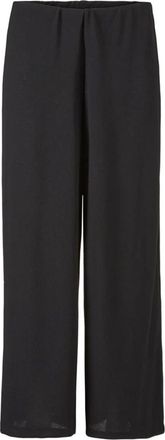 Masai Zwarte Jersey Broek Pam 1001407 - Dames - Vrijetijds broeken - Zwart - M - Broeken