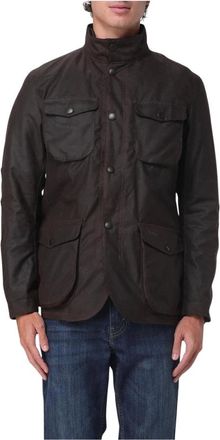 Barbour Heren, Jassen, Bruin, Maat: 2XL Katoen