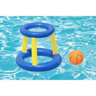 OEM Panier De Basket Gonflable - Pour Piscine - Hauteur 61 Cm - Pour Enfants &Agrave; Partir De 3 Ans - 1 Pi&egrave;ce