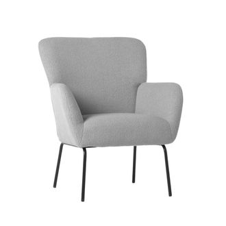 Klast sill&oacute;n de lectura de Borreguito gris 73 x 87