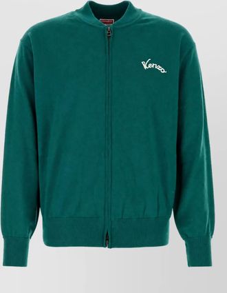 Kenzo wool zip cardigan