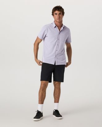 Vuori Clothing Short Sleeve Bridge Button Down | Cinder | Medium