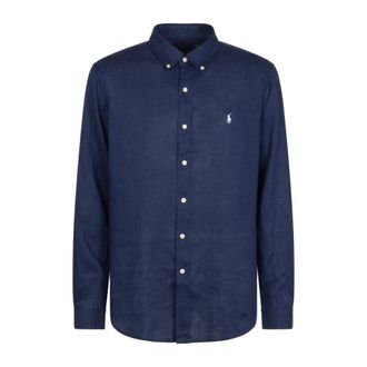 Polo Ralph Lauren Long Sleeve Sport Shirt - Heren - Casual Overhemden - Blauw - S - Overhemden