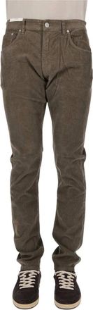 Pantaloni Torino Pantaloni Straight Aggiornati - - Trousers - Uomo - Marrone - W35