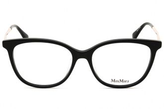 Max Mara MM5008F Square Acetate Eyeglasses - Black