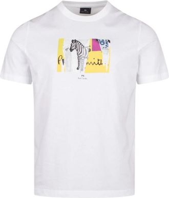 Paul Smith White Crew Neck T-Shirt