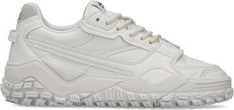 Ellesse Witte Leren Sneaker Polyester - Heren - Sneakers - Wit - 41 EU - Polyester - Schoenen