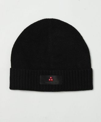 Peuterey Cappello a berretto in misto lana con logo Peuterey