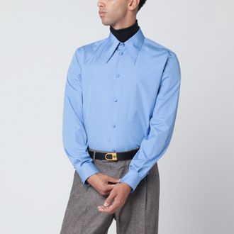 Valentino Camicia celeste in cotone