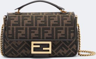 Fendi Baguette Mini FF Zucca shoulder bag