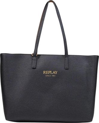 Replay Bags - Dames - Shoppers - Zwart - ONE Size - Tassen