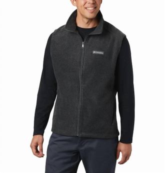Columbia Steens Mountain Vest In Charcoal
