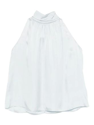 Anine Bing halterneck blouse - Blue