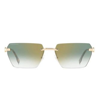 Dsquared2 Sunglasses D2 0102/S Pef Gold/Green Gradient Unisex