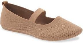 Gloria Vanderbilt Solana Knit Mary Jane Flat in Tan at Nordstrom Rack, Size 8.5