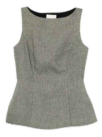 Reformation Nolyn top - women - Wool/Rayon/Polyester/Fabric - 10 - Green