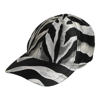 Dolce & Gabbana Jacquard Baseball Cap - Heren - Petten - Zwart - ONE Size - Katoen - Accessoires