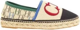 Carolina Herrera Canvas Chiribitas Initials Insignia Schoenen - Dames - Espadrilles - Veelkleurig - 36 EU - Leer - Schoenen