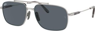 Ray-Ban RB8096 Michael Titanium 9209R5 Mens Sunglasses Silver Size 59