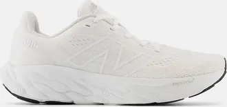 New Balance Womens Fresh Foam X 880V14 Running Shoes In White With Silver Metallic And Sea Salt