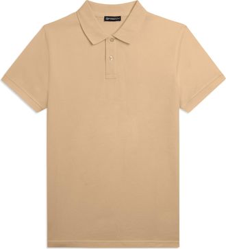 Freddy Polo Uomo Freddy in Piquet di Cotone con Logo Outline