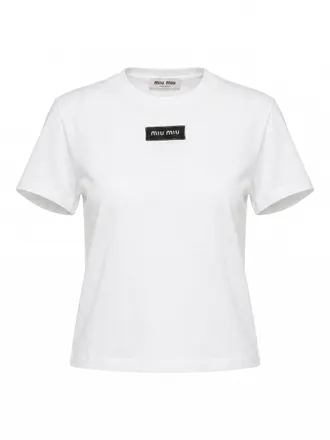 Miu Miu Jersey T-Shirt