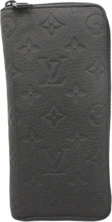 Louis Vuitton Noir Long Wallet (Bi-Fold) (Pre-Owned)