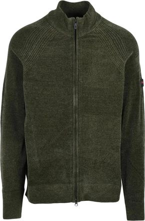Peuterey Denis Cardigan - Heren - Vesten - Groen - S - Polyester - Truien & Vesten