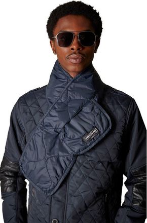 Members Only Quilted Scarf in Ink at Nordstrom