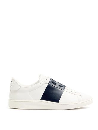 Valentino Garavani Open Royco Leather Sneakers