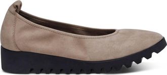 Aetrex Womens Brianna Shoes In Taupe