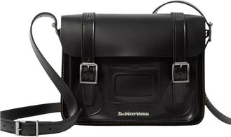 Dr. Martens Tassen, Dames, Zwart, ONE Size, Leer, 11 Inch Kiev Smooth Leather Satchel