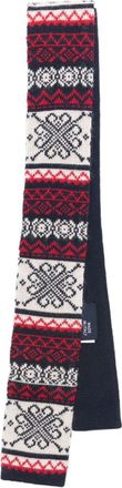 Polo Ralph Lauren fair-isle knit tie - men - Wool - One Size - Blue